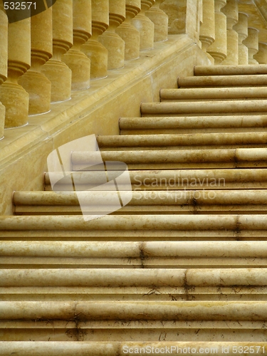 Image of Old staircase - balustrade