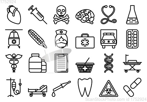 Image of Medical Icon Set