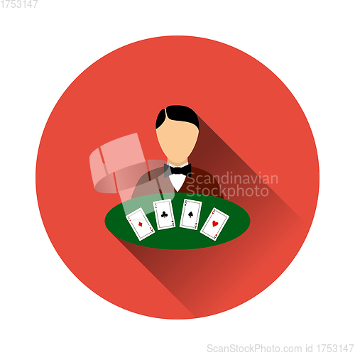 Image of Casino Dealer Icon