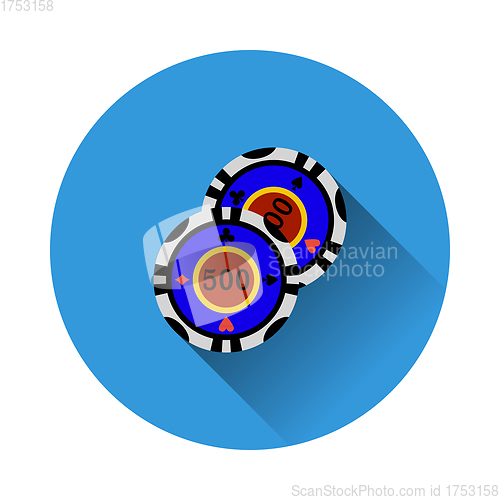 Image of Casino Chips Icon
