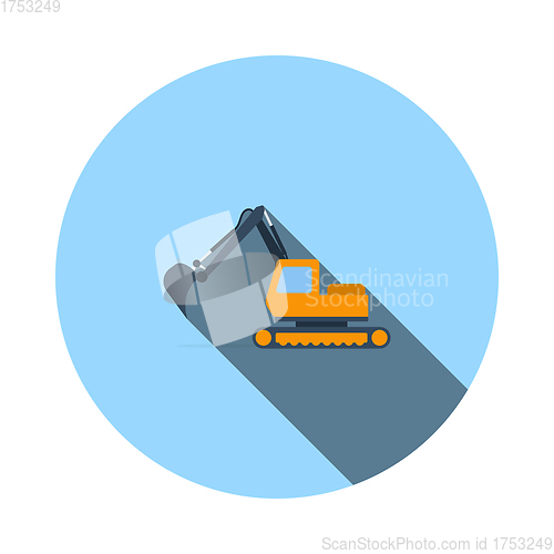 Image of Icon Of Construction Excavator