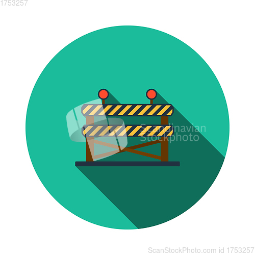Image of Icon Of Construction Fence