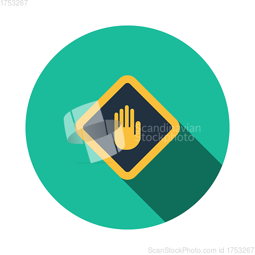 Image of Icon Of Warning Hand