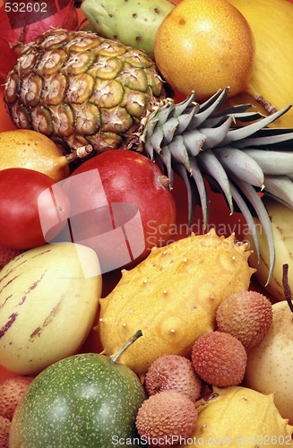 Image of Tropical fruits and vegetables