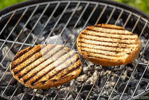 Image of grilled burger bread