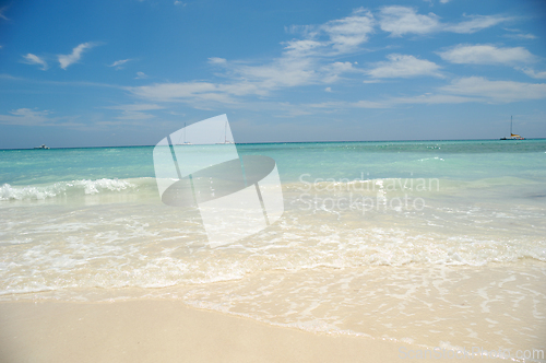 Image of Exotic beach at The Dominiccan Republic