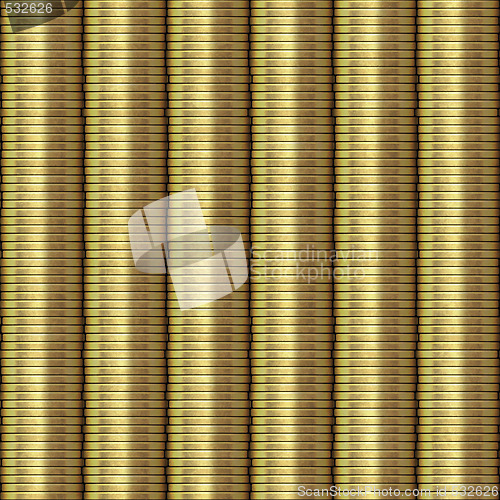 Image of Gold Coins Piled High