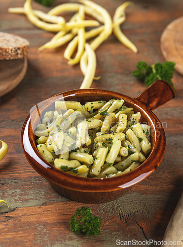Image of Green beans with herbs