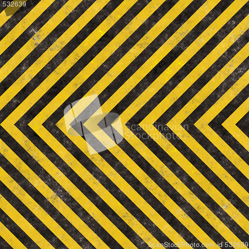 Image of Construction Hazard Stripes