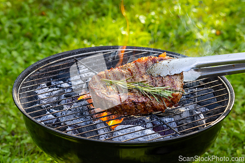 Image of grilled beef steak