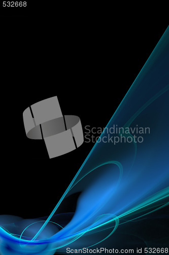 Image of Blue Abstract Layout