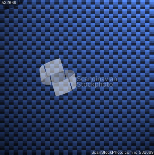 Image of Blue Carbon Fiber