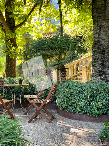 Image of beautiful garden in Mallorca