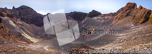 Image of Pico do Fogo crater panoramic, Cha das Caldeiras, Cape Verde