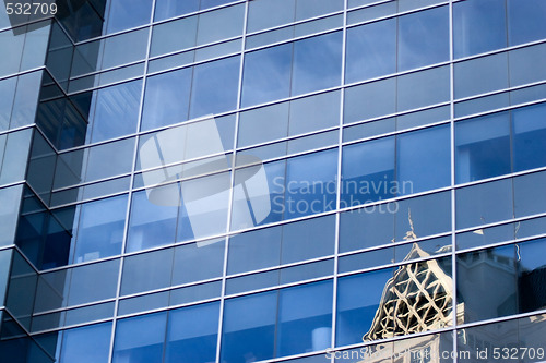 Image of Modern Building Reflection