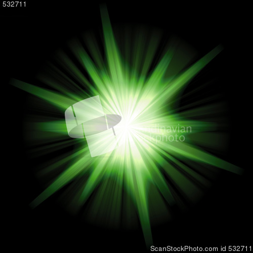 Image of Solar Star Burst