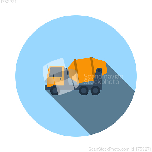 Image of Icon Of Concrete Mixer Truck