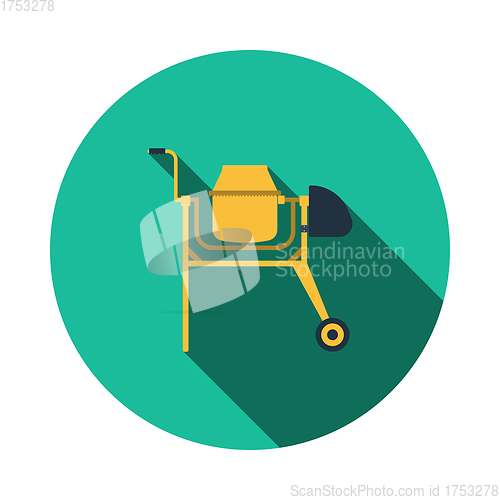 Image of Icon Of Concrete Mixer