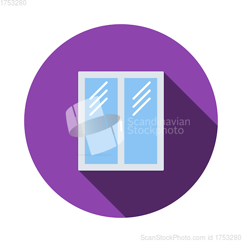 Image of Icon Of Closed Window Frame