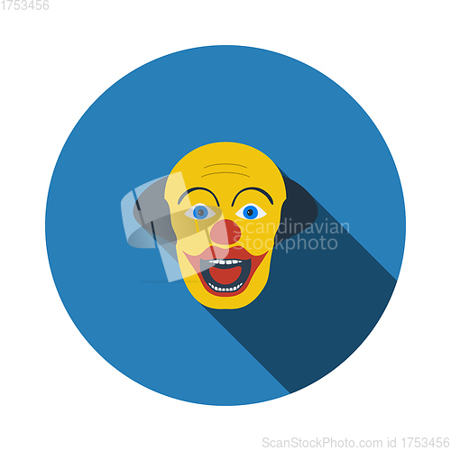 Image of Party Clown Face Icon
