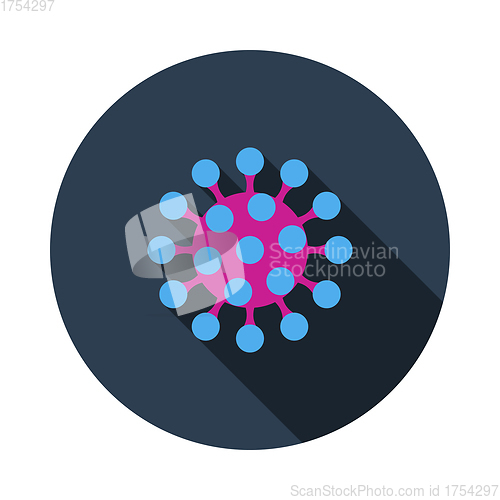 Image of Coronavirus Molecule Icon