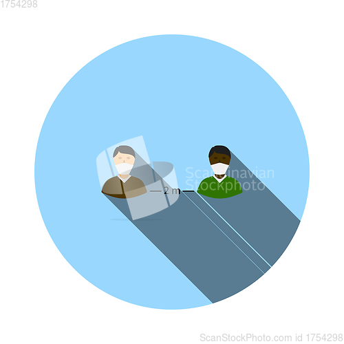 Image of Social Distance Icon