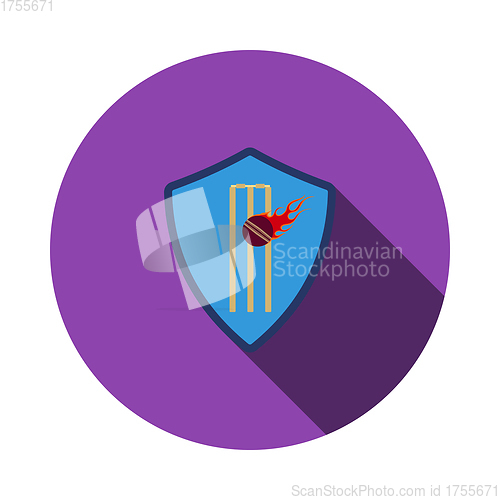 Image of Cricket Shield Emblem Icon