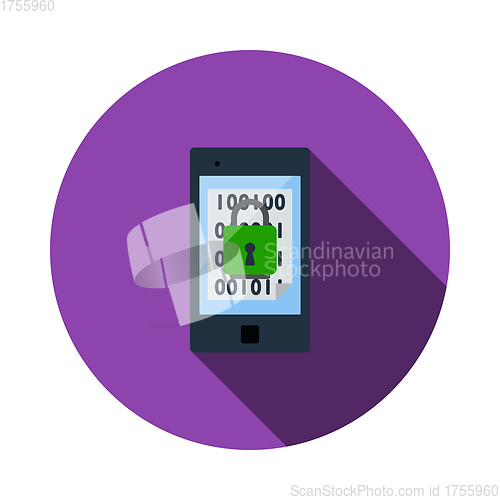 Image of Mobile Security Icon