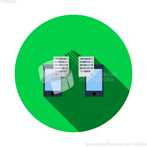 Image of Exchanging Data Icon