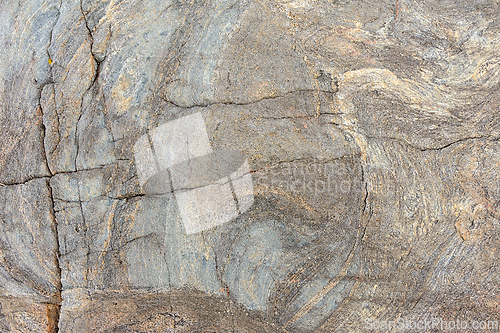 Image of Natural rock formation revealing intricate patterns and textures