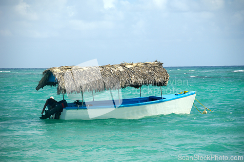 Image of Boat on the sea