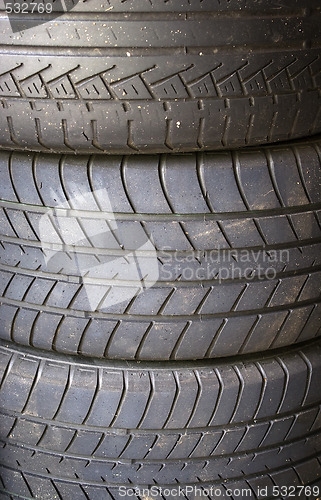 Image of Stack of Tires