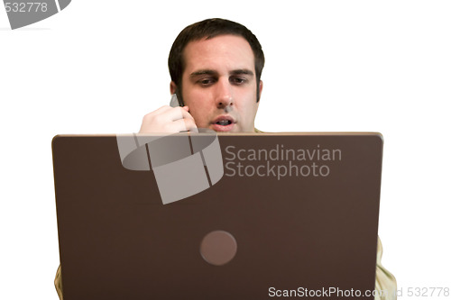 Image of Isolated Business Man