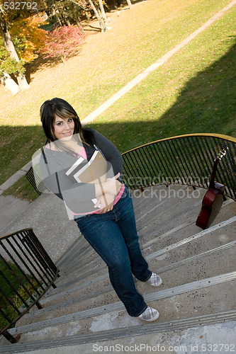 Image of Student On Campus