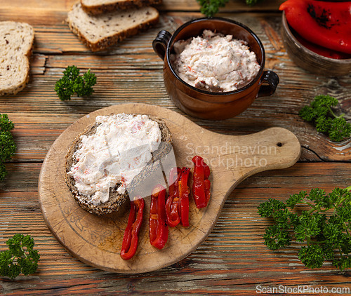 Image of Delicious cottage cheese spread