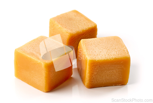 Image of sweet caramel candies