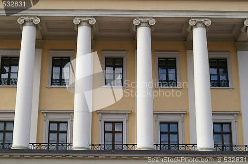 Image of The royal palace in oslo