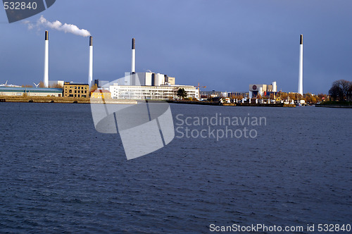 Image of Copenhagen harbor