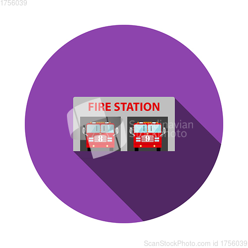 Image of Fire Station Icon