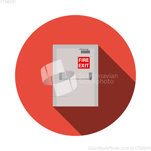 Image of Fire Exit Door Icon
