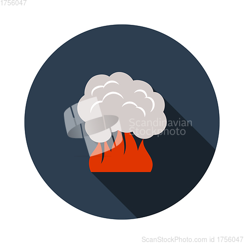 Image of Fire And Smoke Icon