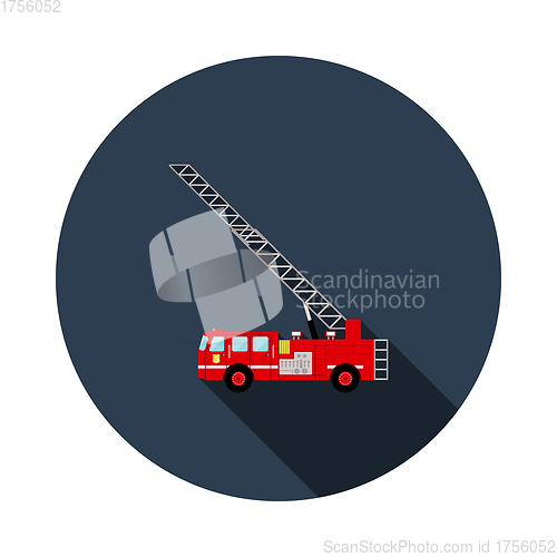 Image of Fire Service Truck Icon