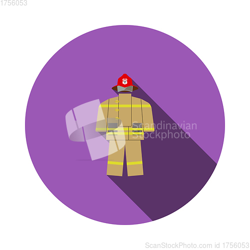 Image of Fire Service Uniform Icon