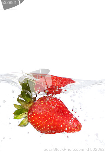 Image of Strawberry In Water
