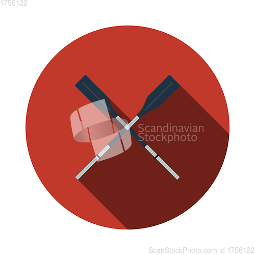 Image of Icon Of Boat Oars