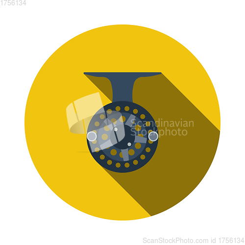 Image of Icon Of Fishing Reel