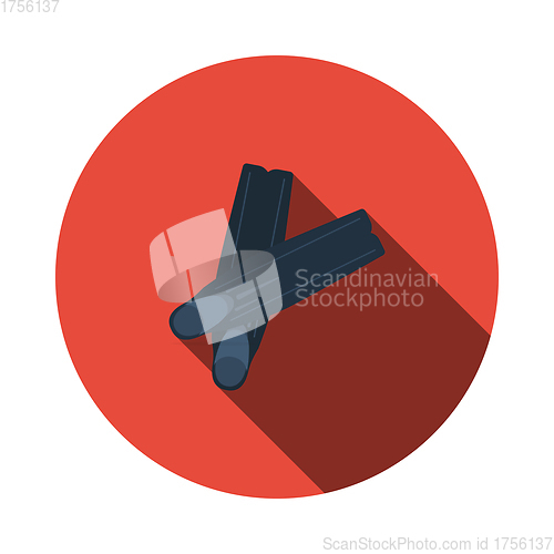 Image of Icon Of Swimming Flippers