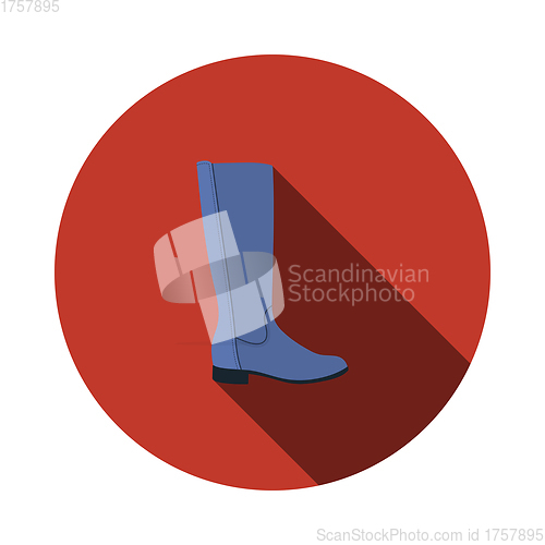 Image of Autumn Woman Boot Icon