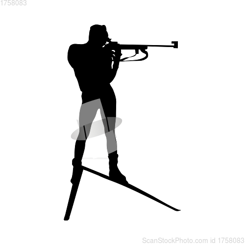 Image of Biathlon Silhouette