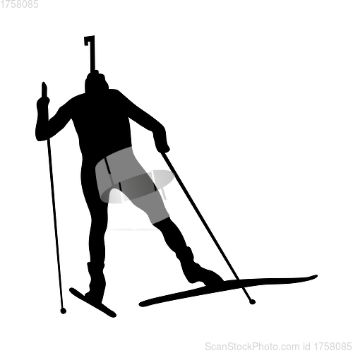 Image of Biathlon Silhouette